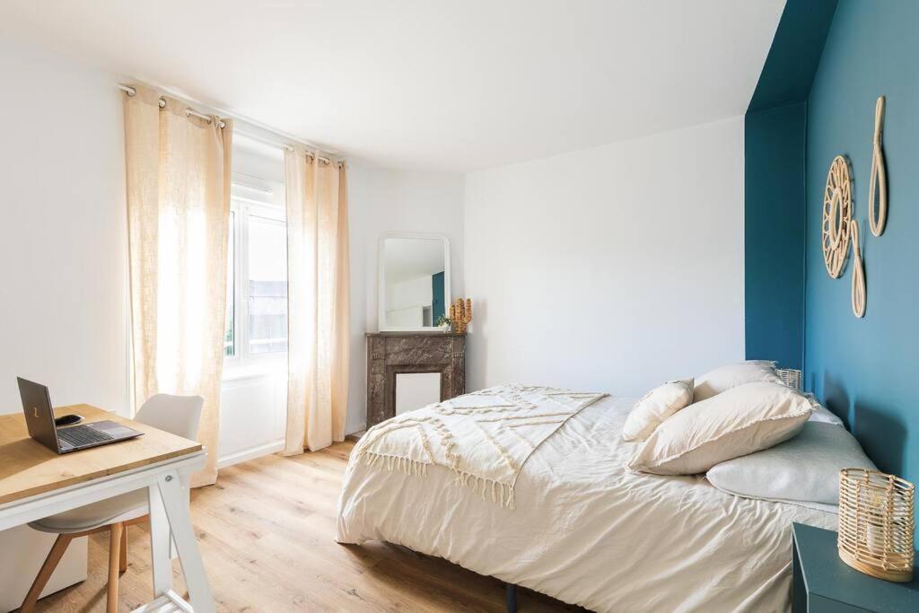 La Clef - Appartement Proche Centre Et Gare Saint-Brieuc Buitenkant foto
